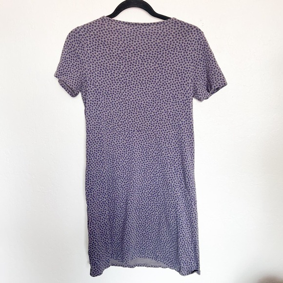 Boden Dandelion Short Sleeve Pocket Dress 2R Small Gray - Picture 2 of 5